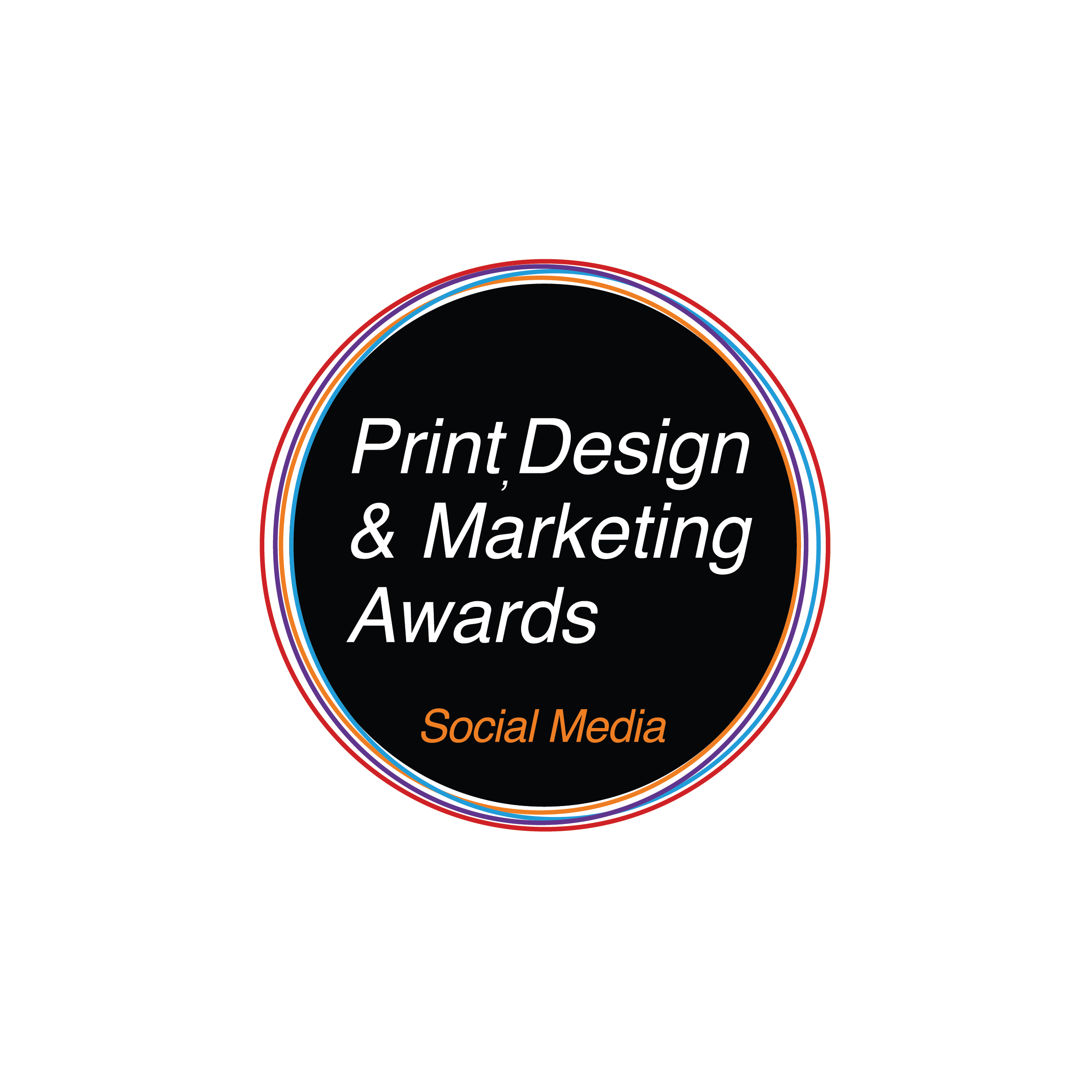 Print, Design & Marketing Awards for Social Media logo