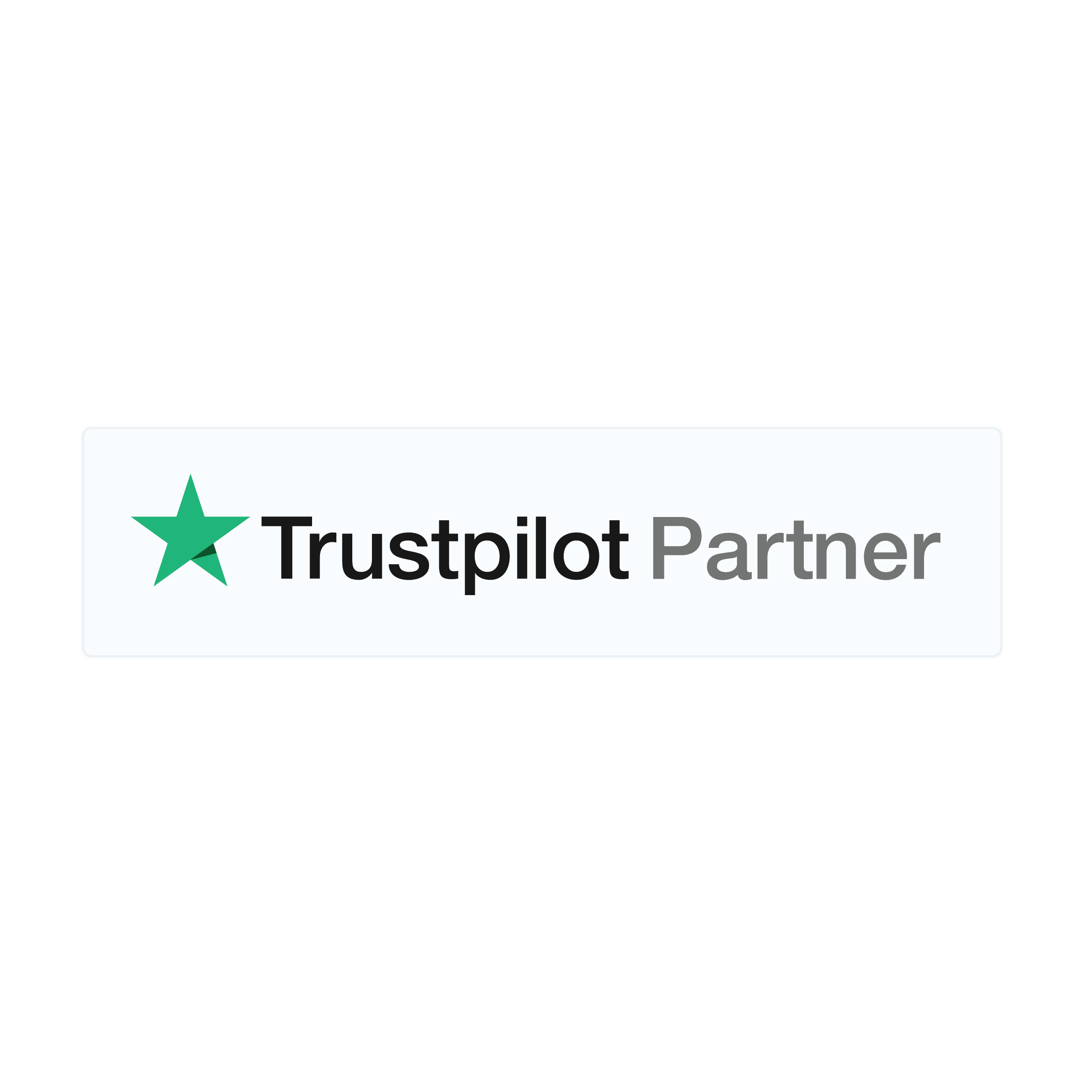 TrustPilot Partner Badge