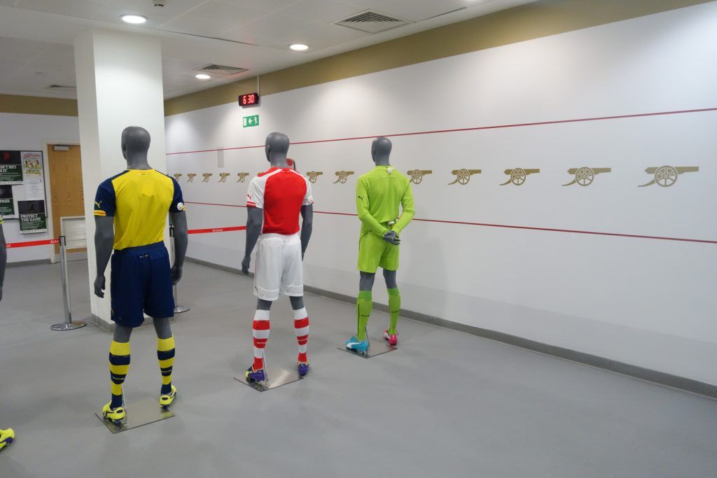 Arsenal FC Changing Room 02