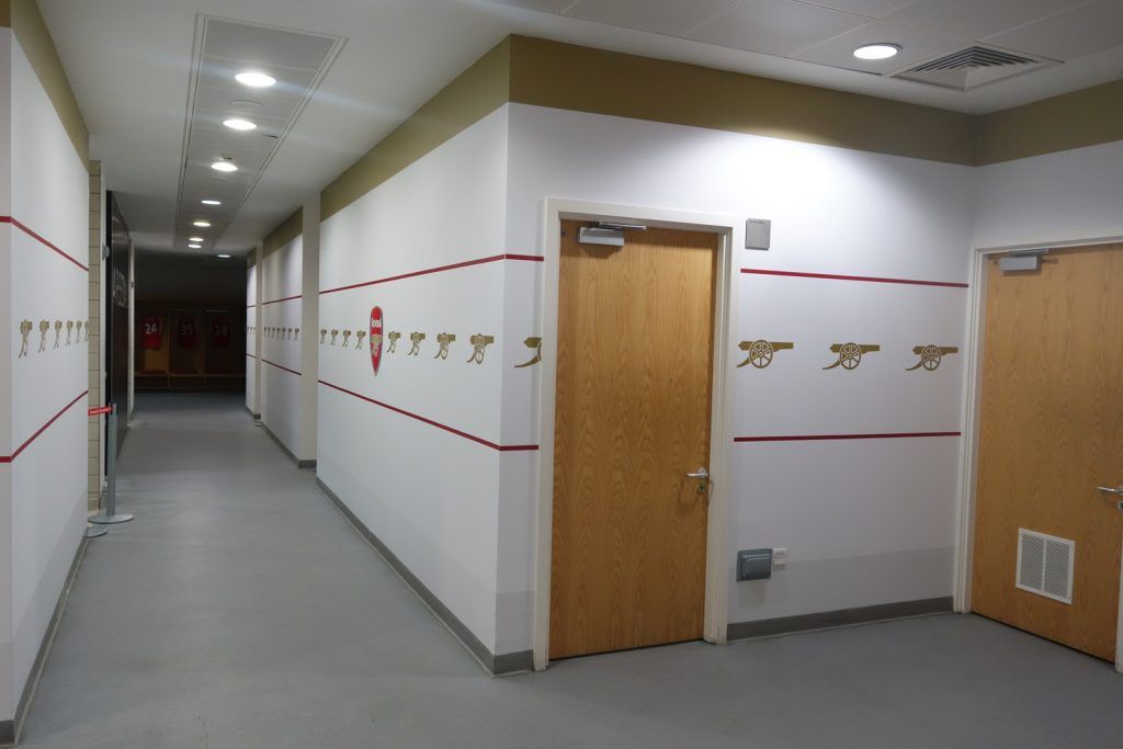 Arsenal FC Changing Room 04