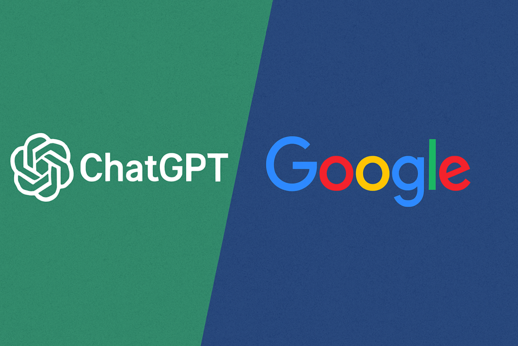 ChatGPT v Google