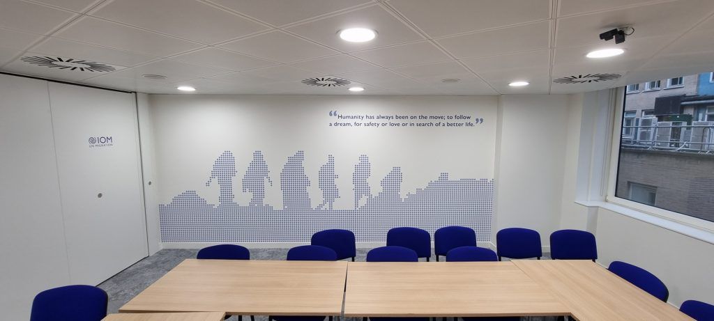 IOM - institute of migration office graphics 01
