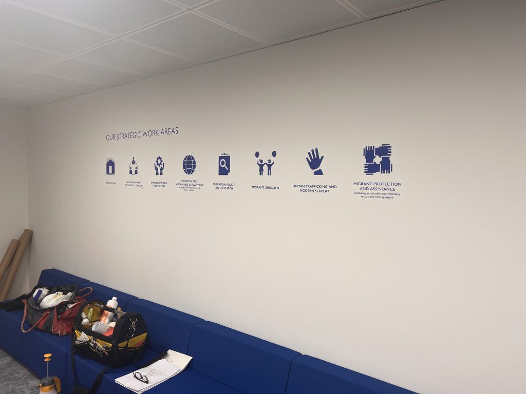 IOM - institute of migration office graphics 06