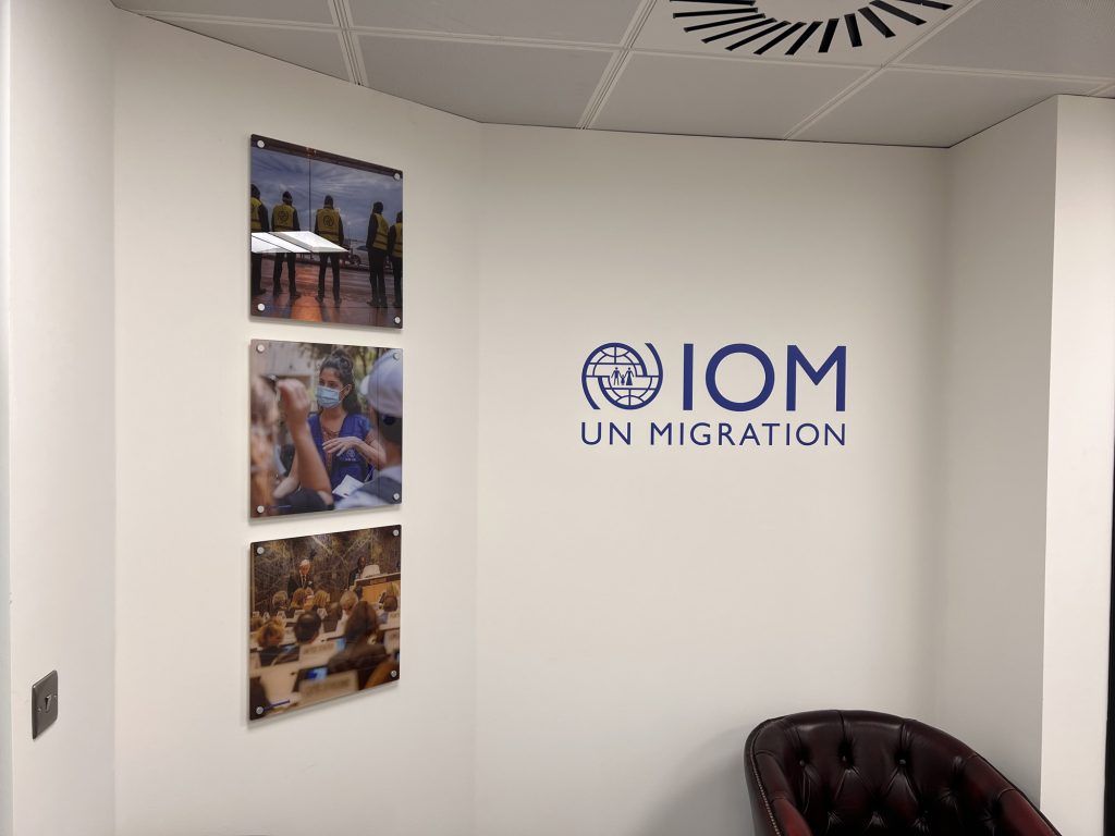 IOM - institute of migration office graphics 16