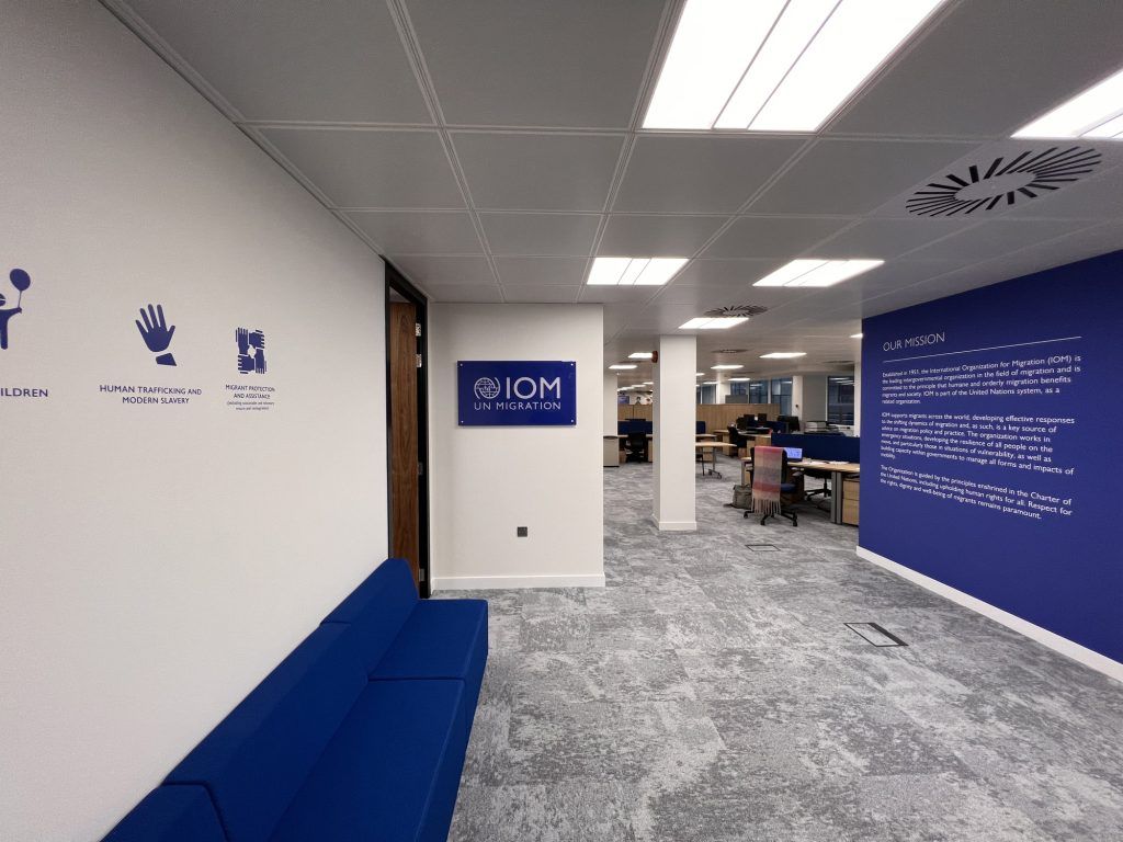 IOM - institute of migration office graphics 17