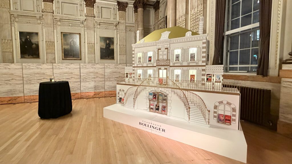 Bollinger at the Wodehouse Prize Giant Advent Calendar