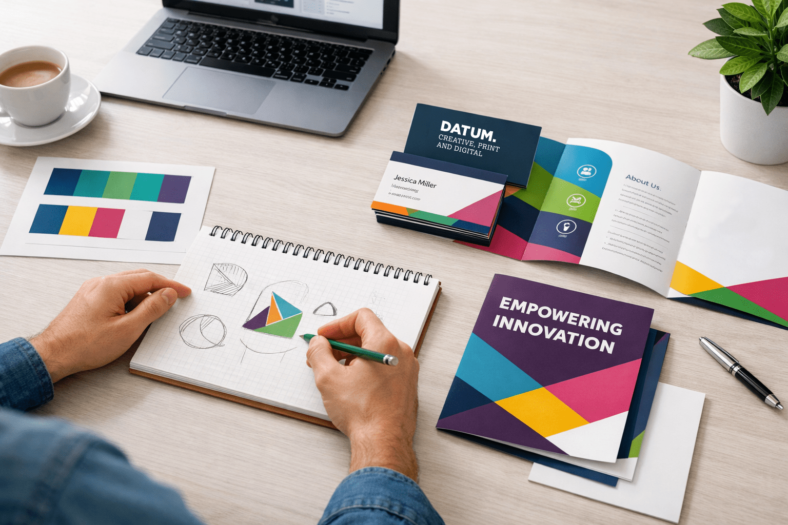How to Build a Strong Brand with Creative and Print Strategies - Hero